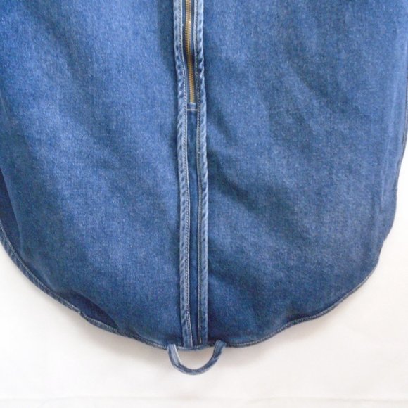Blue Denim Garment Bag - Picture 8 of 10